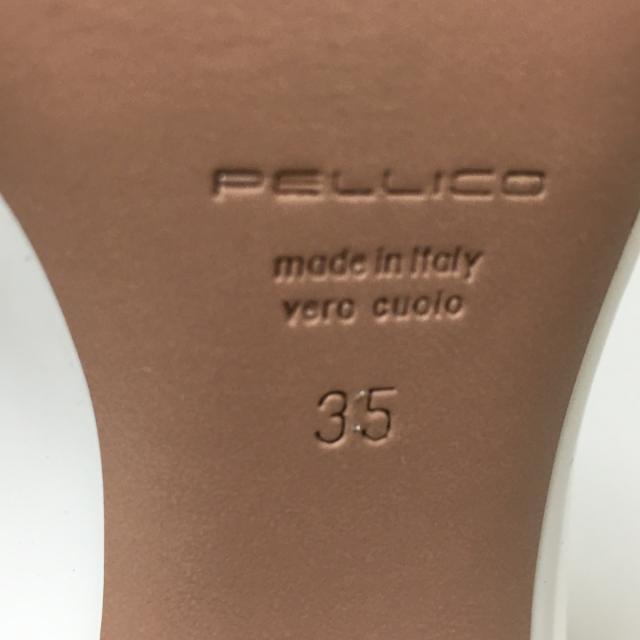 PELLICO(ペリーコ)のペリーコ パンプス 35 レディース - 白 レディースの靴/シューズ(ハイヒール/パンプス)の商品写真