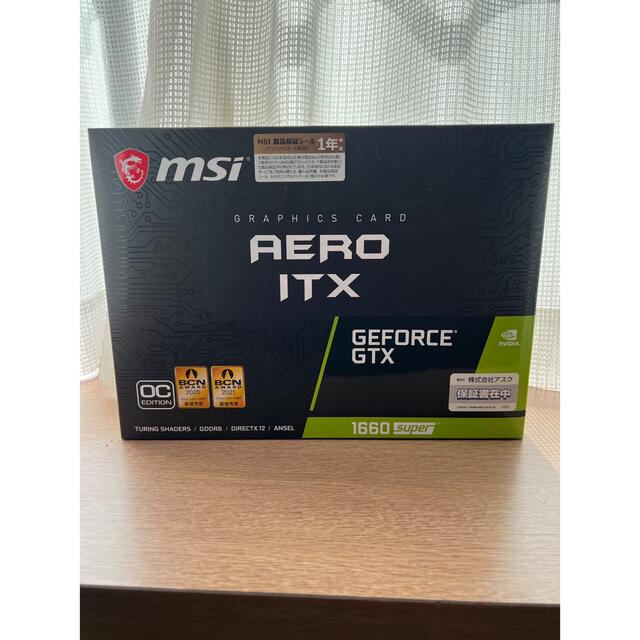 Geforce GTX1660 SUPER AERO ITX OC