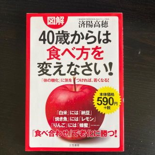 図解４０歳からは食べ方を変えなさい！(健康/医学)