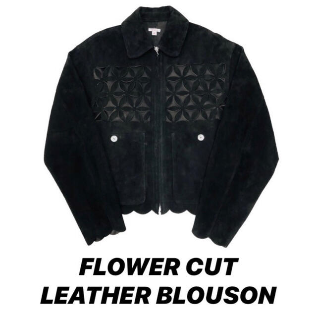 大勧め LEATHER FLOWER-CUT 22aw JACKET MASU