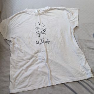 マイメロディ(マイメロディ)のsanrio＊マイメロディ＊白T＊3L(Tシャツ(半袖/袖なし))