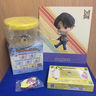 bts tinytan jungkook ミニマルチケース ストックコンテナ(アイドルグッズ)