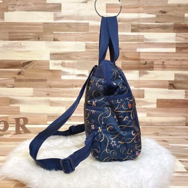 高品質新作】 LeSportsac - ダブルトラブル 総柄2wayリュック