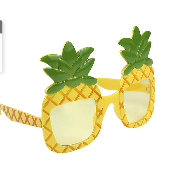 パイナップル　サングラス　　2個 レディースのファッション小物(サングラス/メガネ)の商品写真