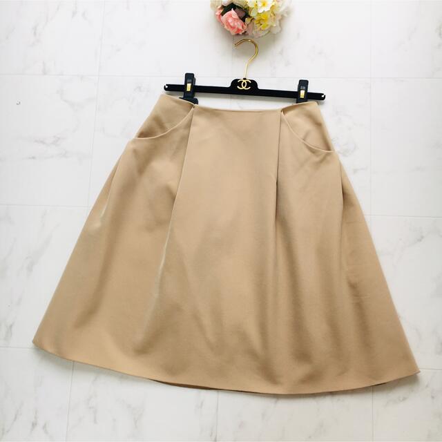 美品 現行 FOXEY フォクシー 再販 イリプス ロング スカート 贅沢屋の