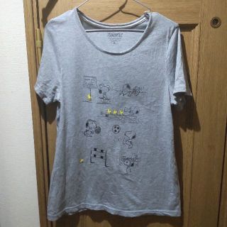 スヌーピー(SNOOPY)のピーナッツ　スヌーピーのＴシャツ　サイズＬＬ　<b590>(Tシャツ(半袖/袖なし))