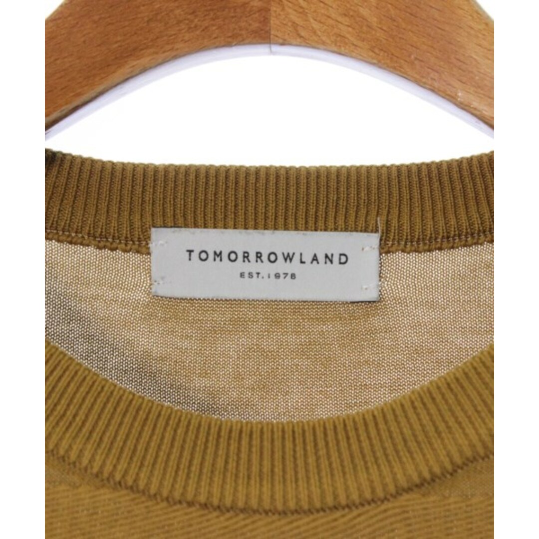 TOMORROWLAND(トゥモローランド)のTOMORROWLAND トゥモローランド ニット・セーター S マスタード 【古着】【中古】 メンズのトップス(ニット/セーター)の商品写真