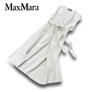 マックスマーラ(Max Mara)の☆MaxMara☆ロングカーディガン☆ベスト☆ジレ☆マックスマーラ☆(カーディガン)