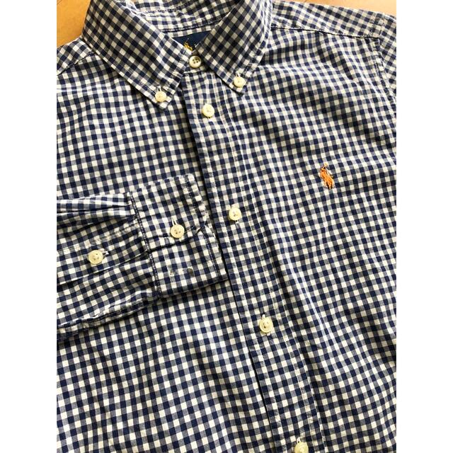 POLO RALPH LAUREN(ポロラルフローレン)の130  ラルフローレン  シャツ　ギンガムチェック キッズ/ベビー/マタニティのキッズ服男の子用(90cm~)(ブラウス)の商品写真