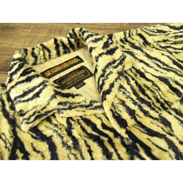 ※専用　ネイバーフッド 19ss FUR R-SHIRT ファー シャツ MM実寸サイズ肩幅