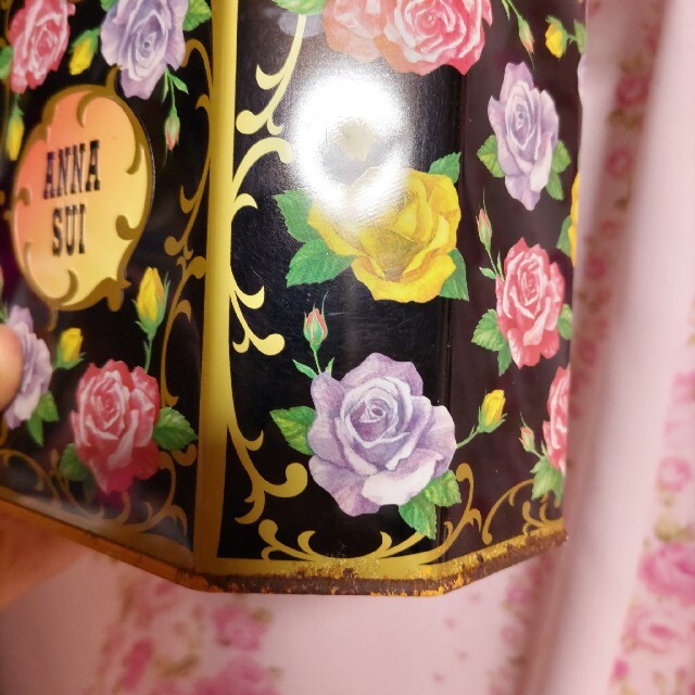 ANNA SUI - お値下げ レトロ ANNA SUI アナスイ 花柄 バニティ コスメ