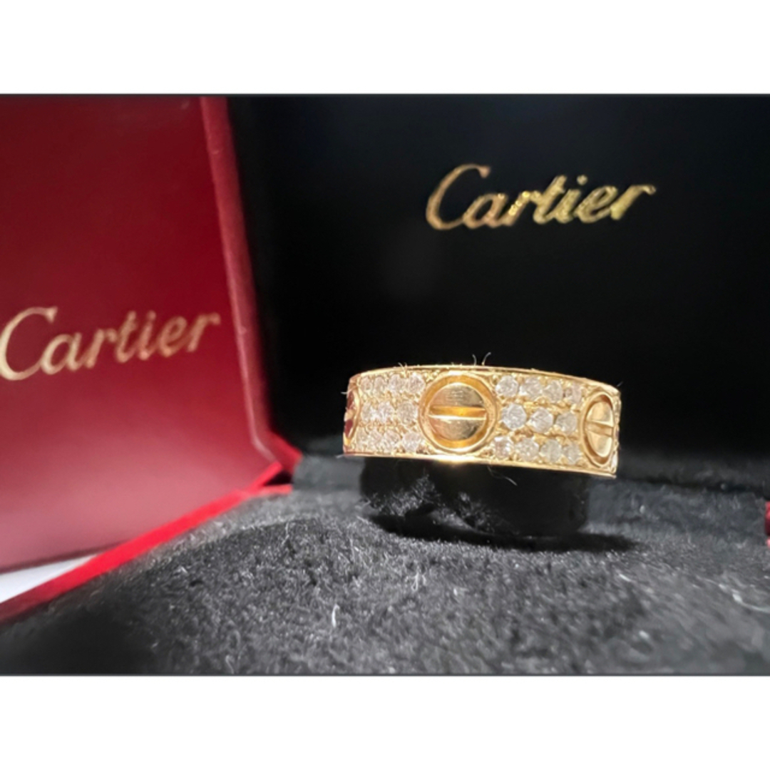 リング(指輪)カルティエ Cartier ダイヤ ラブリング 指輪 リング