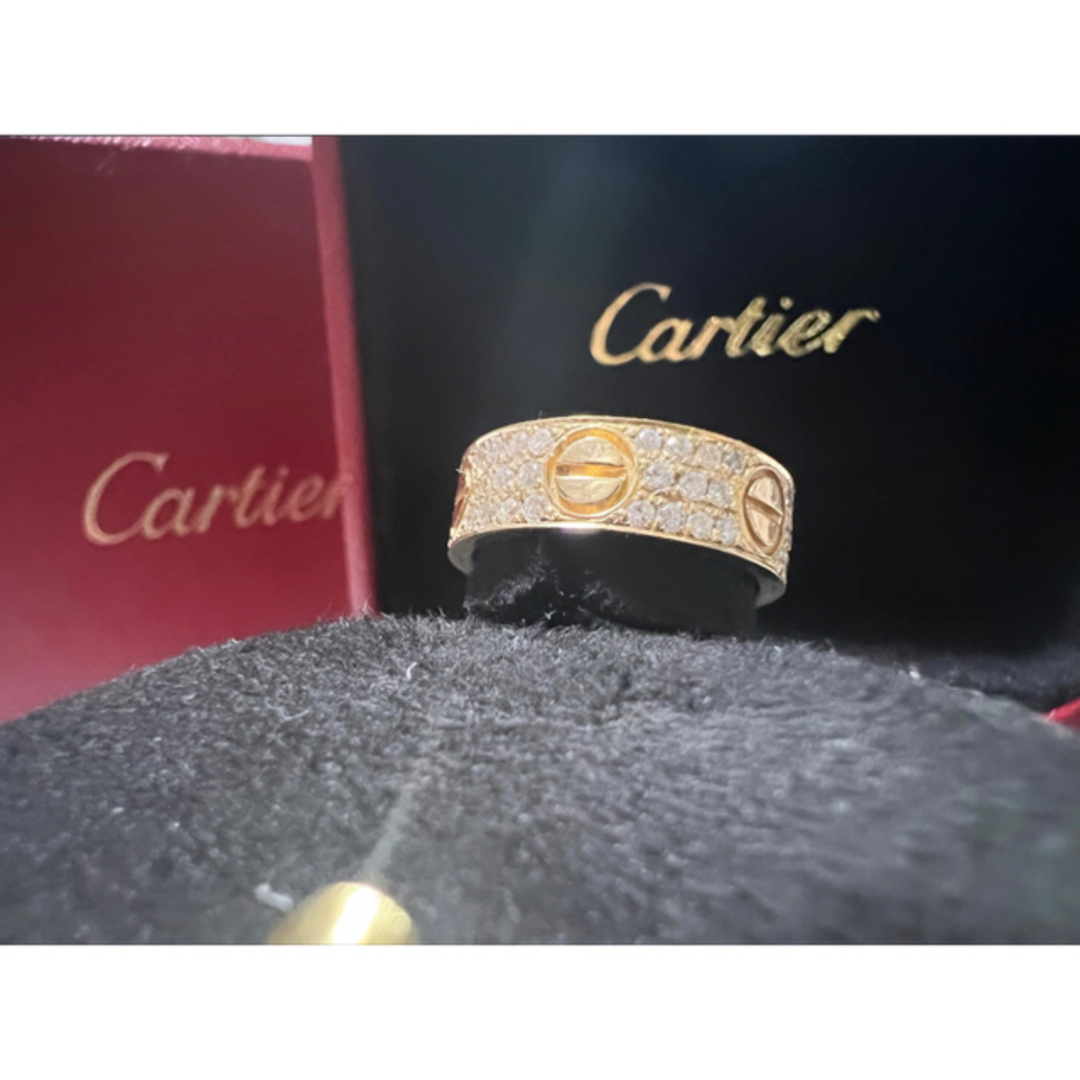 カルティエ Cartier ダイヤ ラブリング 指輪 リング
