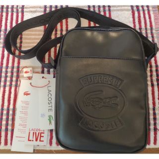 シュプリーム(Supreme)のSupreme LACOSTE Shoulder BagBlack(ショルダーバッグ)