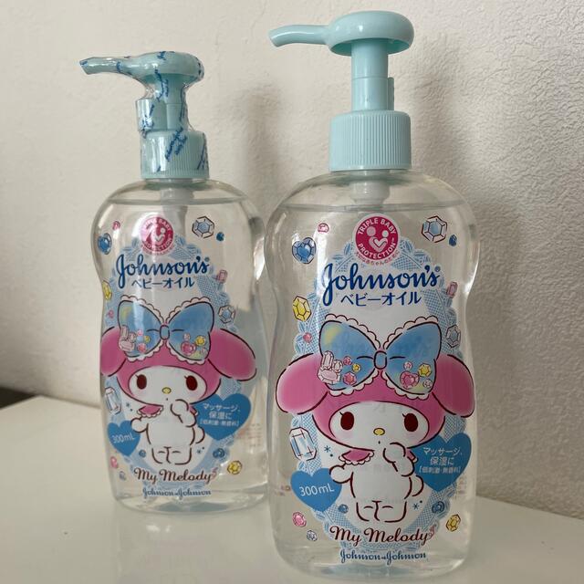 Johnson's(ジョンソン)のベビーオイル（マイメロ限定デザイン）ジョンソン キッズ/ベビー/マタニティの洗浄/衛生用品(ベビーローション)の商品写真