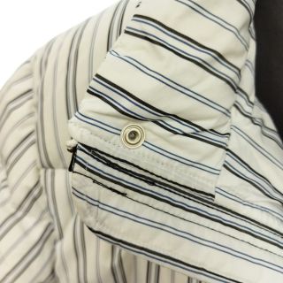 STUSSY ステューシー Stripe Down Puffer Jacket ストライプダウン