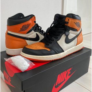 ナイキ(NIKE)のNIKE air Jordan1 OG シャッタードバックボード 28.5㎝(スニーカー)