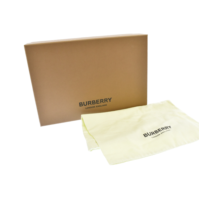 BURBERRY(バーバリー)のBURBERRY バーバリー 8033496 バーバリーストライプリボンストラップエナメルフラットパンプス サンダル レディース レディースの靴/シューズ(ハイヒール/パンプス)の商品写真