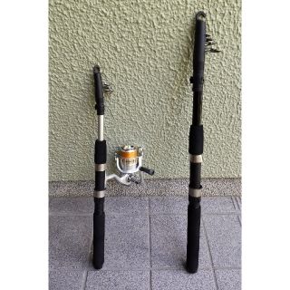 ダイワ(DAIWA)の釣り竿リールセット　釣り竿２本＋ダイワリールのセット(ロッド)