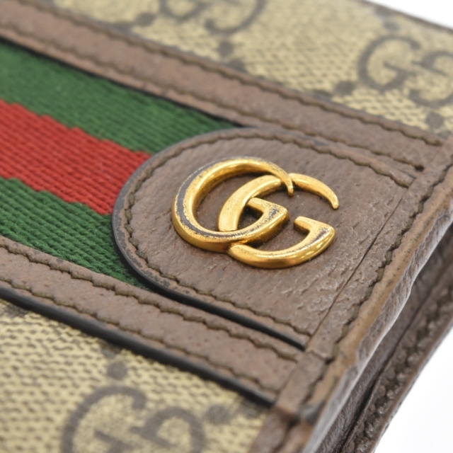 Gucci(グッチ)のGUCCI グッチ オフィディア GGコイン ウォレット 二つ折り財布 597609 メンズのファッション小物(折り財布)の商品写真