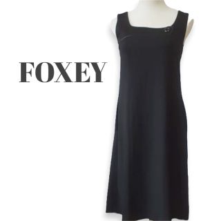 フォクシー(FOXEY)のフォクシーニューヨーク、ワンピース、サイズ38、S、7号。FOXEY(ひざ丈ワンピース)