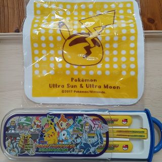 ポケモン　カラトリー　ミニタオル