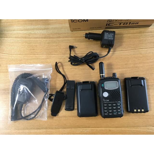 ICOM 4バンドFMトランシーバー IC-T81ss ICOM 4バンドFMトランシーバー IC-T81ss
