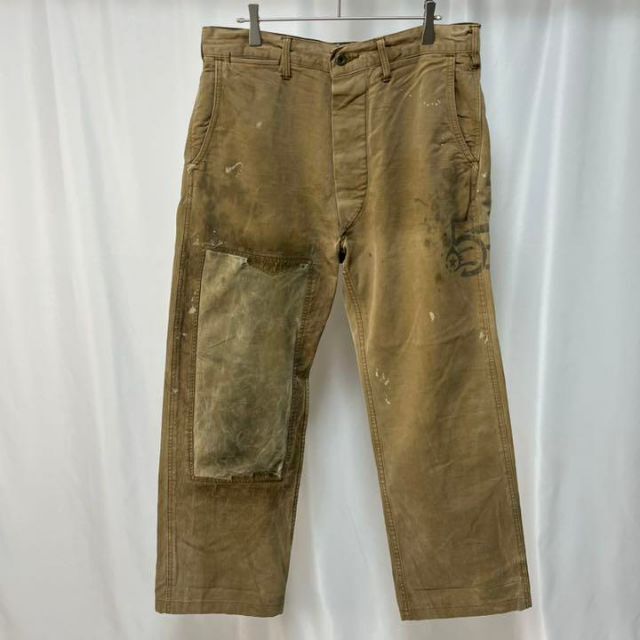 【美品】RRL REPAIR CHINO TROUSERS サスペンダーボタン