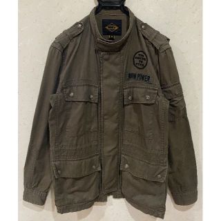 ヒステリックグラマー(HYSTERIC GLAMOUR)のヒステリックグラマー HG ワッペン エポレット ミリタリー ジャケット M(ミリタリージャケット)