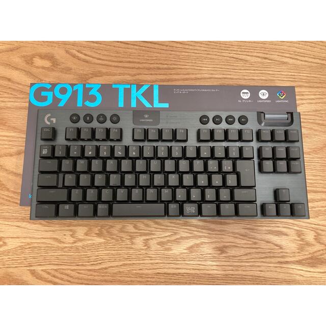 Logicool G913TKL クリッキー（青軸） 日本語配列