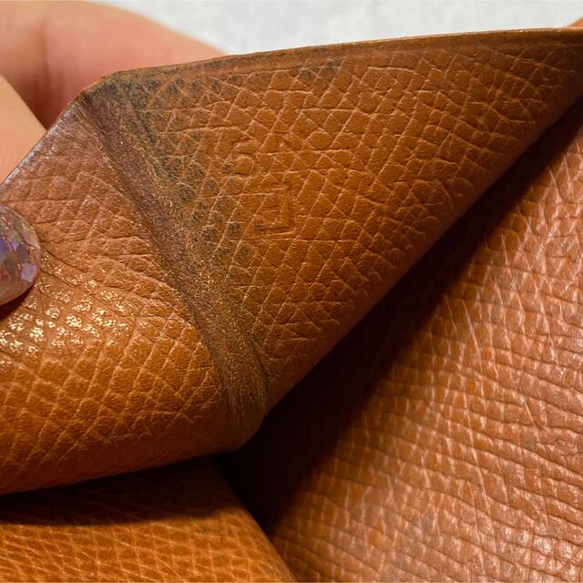 正規品☆エルメス ベアン □H刻印 キャメル系 ゴールド金具 男女兼用-