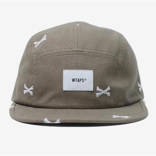 ダブルタップス(W)taps)の22SS WTAPS T-5 cap CROSSBONES GREIGE(キャップ)