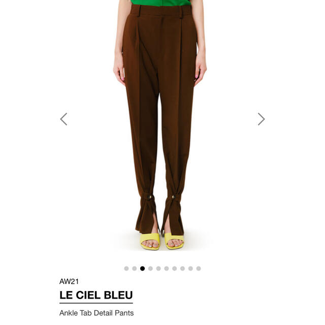 LE CIEL BLEU(ルシェルブルー)のLE CIEL BLEU パンツ レディースのパンツ(その他)の商品写真