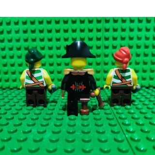 Lego - LEGO パイレーツ ミニフィグ 3体セット 赤ひげ船長 海賊の通販