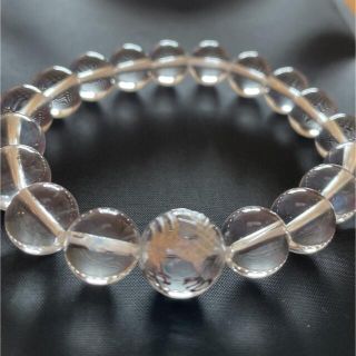 ご注意ください 【運気上昇】銀龍水晶 ヒマラヤ水晶ブレスレット☆ 金