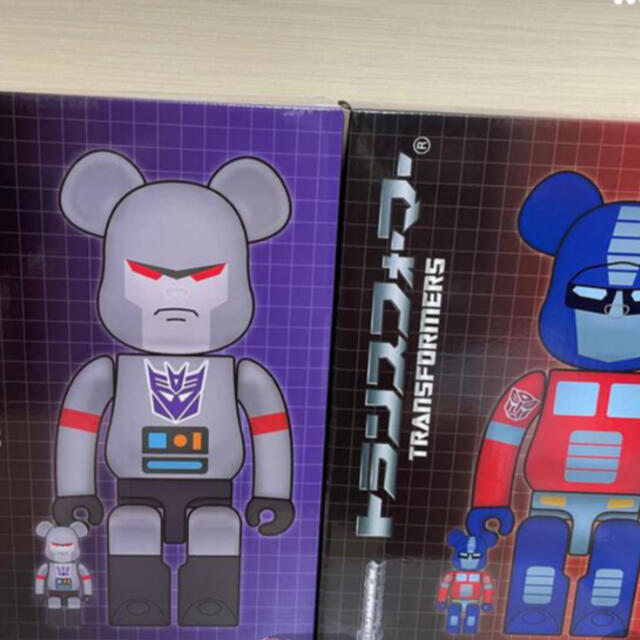 フィギュアBearbrick MEGATRON, OPTIMUS PRIME100,400