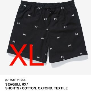 ダブルタップス(W)taps)のWTAPS SEAGULL 03 / BLACK XL クロスボーンショーツ(ショートパンツ)