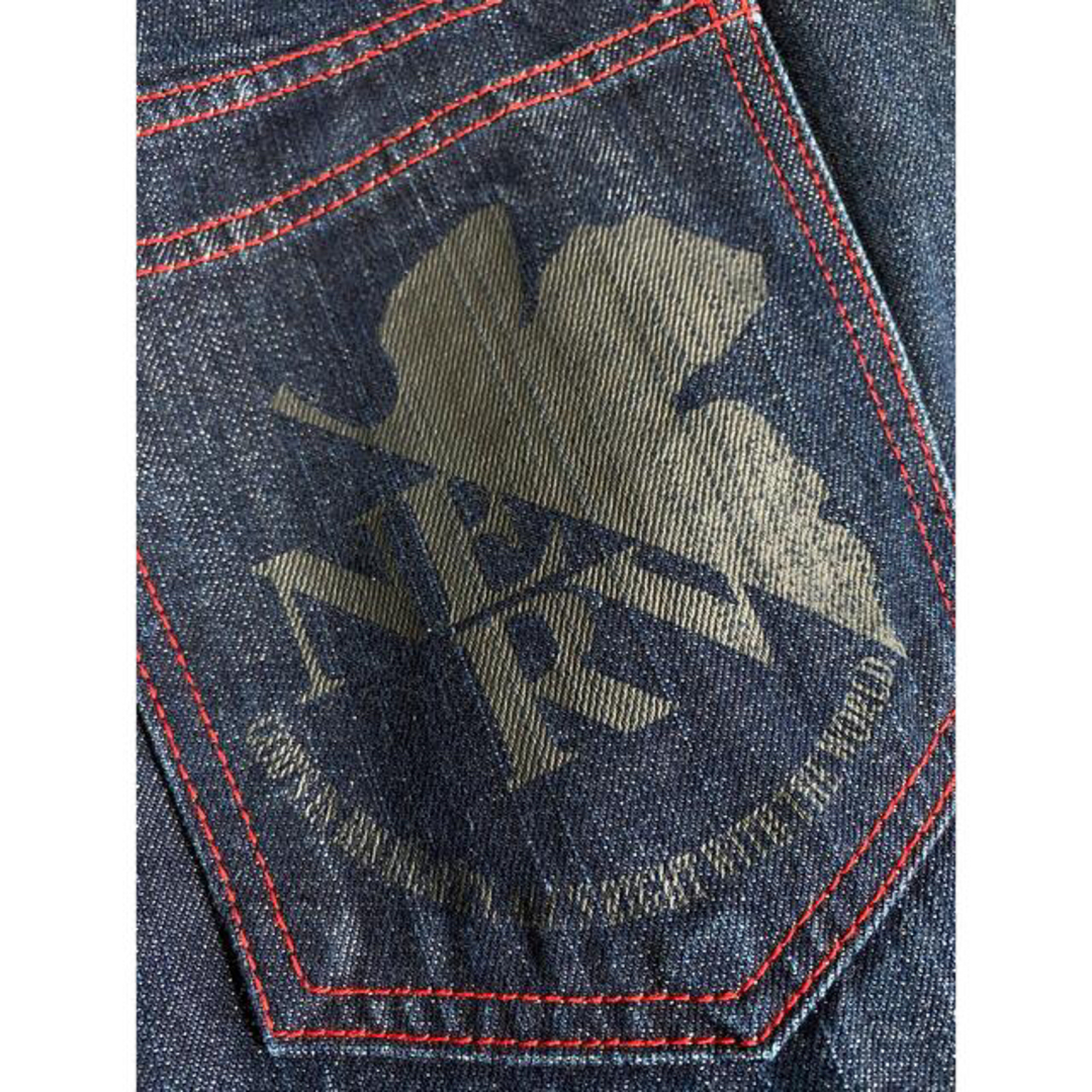 エヴァンゲリオン/ジーンズ/コラボ/NERV/デニム/パンツ/限定/W34/美品 | フリマアプリ ラクマ