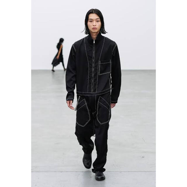 Yohji Yamamoto - sulvam 2021aw Chain stitch jumpsuit の通販 by