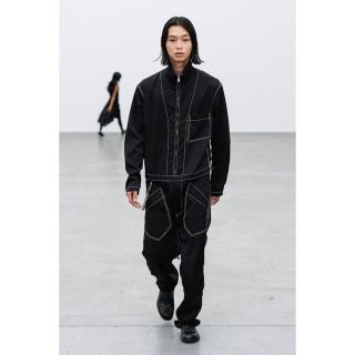 ヨウジヤマモト(Yohji Yamamoto)のsulvam 2021aw Chain stitch jumpsuit (サロペット/オーバーオール)