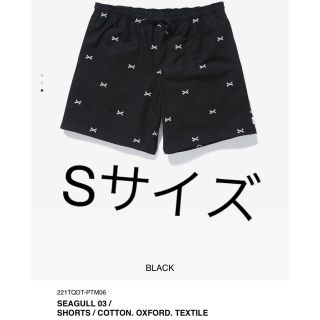 ダブルタップス(W)taps)のwtaps パンツ　S  ブラック(ショートパンツ)