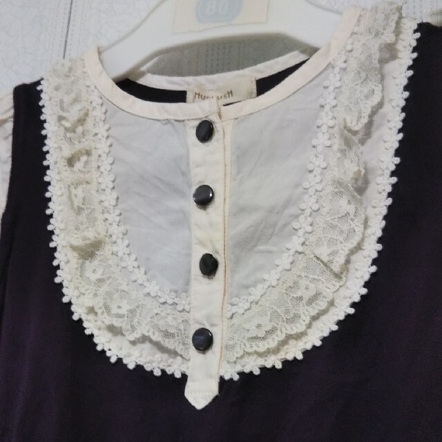 HusHush(ハッシュアッシュ)のHushush 半袖ワンピース キッズ/ベビー/マタニティのキッズ服女の子用(90cm~)(ワンピース)の商品写真