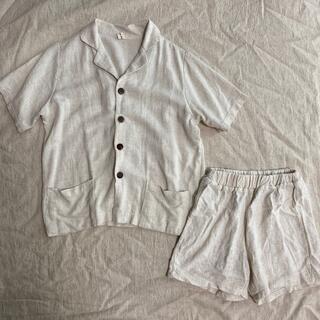 専用です❣️韓国子供服　setup オープンカラーシャツ　120(ブラウス)