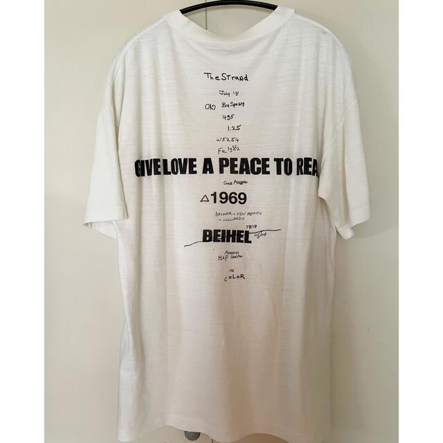 LOVE A PEACE バックプリントTシャツ