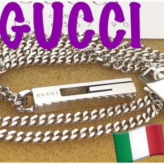 グッチ(Gucci)の美品　GUCCI Gモチーフネックレス(ネックレス)