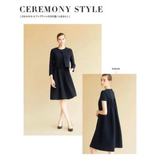 フォクシー(FOXEY)の（美品）FOXEY NY COLLECTION ワンピース&ジャケット40(ひざ丈ワンピース)