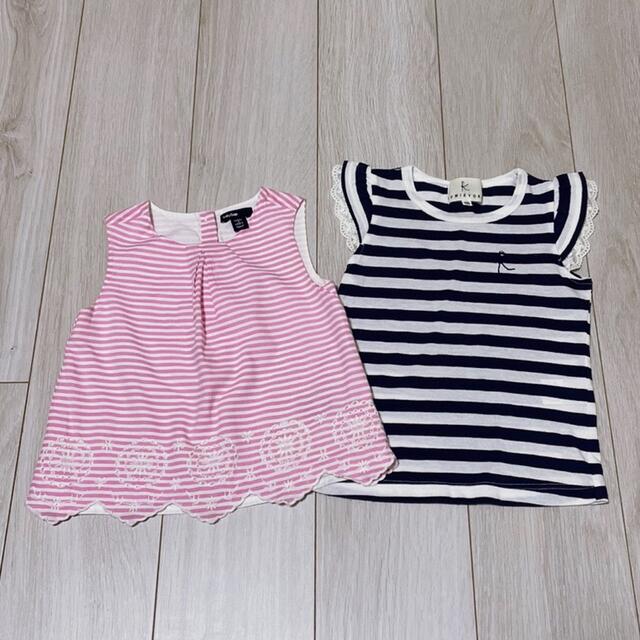 kumikyoku（組曲）(クミキョク)のkumikyoku  babyGap  シャツ トップス 90〜100cm キッズ/ベビー/マタニティのキッズ服女の子用(90cm~)(Tシャツ/カットソー)の商品写真