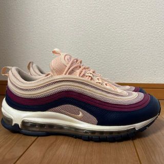 ナイキ(NIKE)のNIKE WMNS AIR MAX 97 クリムゾンティント ピンク 紫 27(スニーカー)