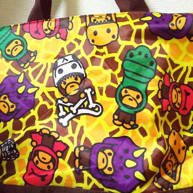 非売品アベイシングエイプBAPE KIDSトートバッグ大マザーバッグmook限定