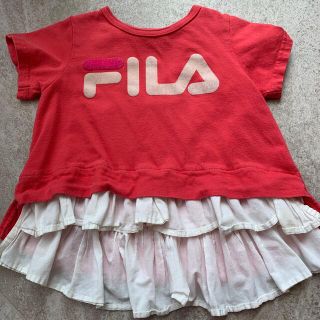 フィス(FITH)のfith melt FILA  Tシャツ　キッズ　(Tシャツ/カットソー)